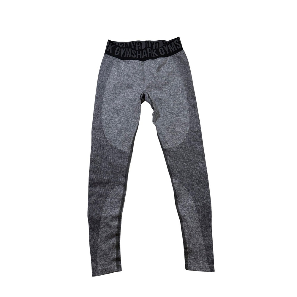 Gymshark Flex Leggings XS Grey High Waist Activewear Athleisure Performance Run